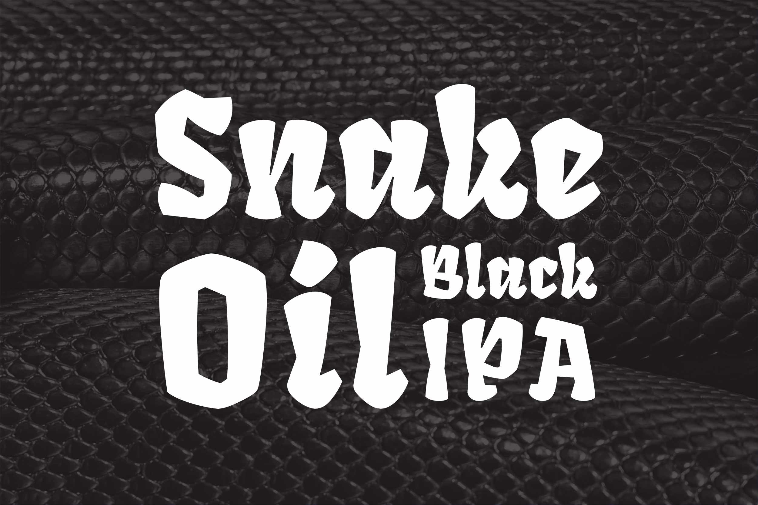 Snake Oil Black IPA